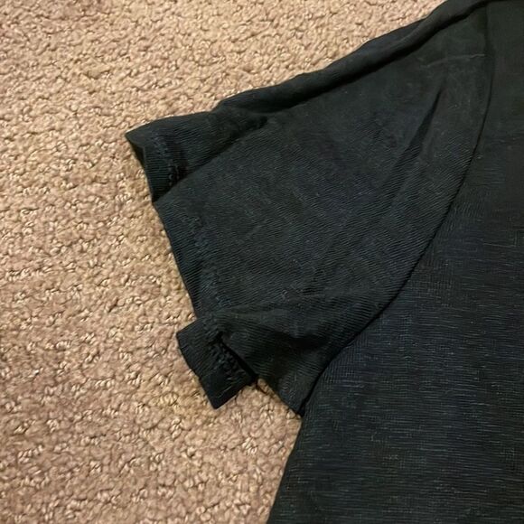 Generation Love Women’s Black Short-Sleeve Cold Shoulder Studded Top - Picture 4 of 7